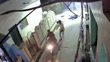 മകളെ തോളിലേറ്റി നടന്നു നീങ്ങവേ യുവാവിനു വെടിയേറ്റു