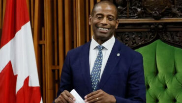 ഗ്രെഗ് ക്രിസ്റ്റോഫി ഫെര്‍ഗസ്; കാനഡ സ്പീക്കര്‍ പദവിയിലേക്ക് ആദ്യമായി ഒരു കറുത്ത വര്‍ഗ്ഗക്കാരന്‍