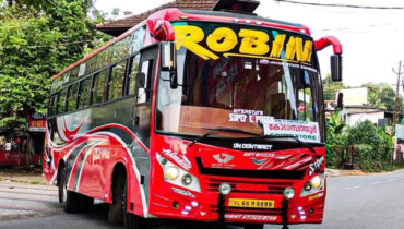 ഓള് ഇന്ത്യ പെര്മിറ്റിന്റെ ബലത്തില് റോഡിലിറങ്ങിയ ‘റോബിനെ’ വീണ്ടും എംവിഡി പൊക്കി