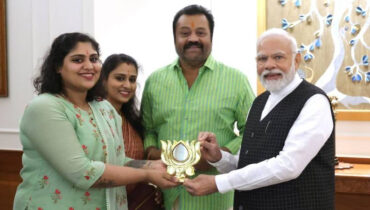 ‘കുടുംബങ്ങളുടെ നേതാവ്’; നരേന്ദ്ര മോദിയെ മകളുടെ വിവാഹത്തിന് ക്ഷണിച്ച് സുരേഷ് ഗോപി