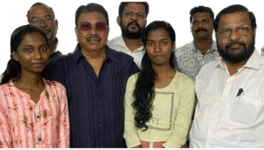 അനീഷയ്ക്കും ബിനീഷയ്ക്കും സ്വപ്നക്കൂടൊരുങ്ങി; ഫൊക്കാന ഭവനത്തിന്റെ താക്കോൽദാനം ബാബു സ്റ്റീഫൻ നിർവഹിച്ചു