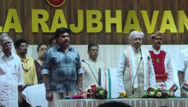 സഗൗരവം കടന്നപ്പള്ളി, ദൈവനാമത്തില് ഗണേഷ് കുമാര്; മന്ത്രിമാരായി ചുമതലയേറ്റു