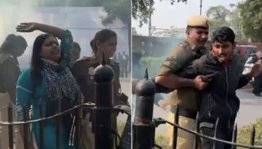 പാര്‍ലമെന്റ് സുരക്ഷാ വീഴ്ച: തീവ്രവാദ വിരുദ്ധ നിയമപ്രകാരം കേസെടുത്തു