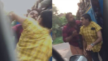 കാര്‍ തടഞ്ഞുനിര്‍ത്തി യാത്രക്കാരനെ മര്‍ദ്ദിച്ചു; ബസ് ജീവനക്കാരുടെ ലൈസന്‍സ് സസ്പെന്‍ഡ് ചെയ്ത് ആര്‍ടിഒ