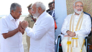 പ്രധാനമന്ത്രി നരേന്ദ്ര മോദി ഡല്‍ഹിക്ക് മടങ്ങി