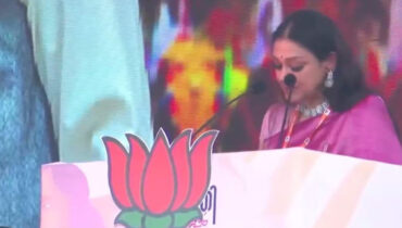 ‘കഴിവും നിശ്ചയദാര്‍ഢ്യമുള്ള ആകാശത്തേക്ക് ആദ്യത്തെ ചുവട് വയ്പ് ആവട്ടെ വനിതാ സംവരണ ബില്‍’; ബിജെപി വേദിയില്‍ ശോഭന