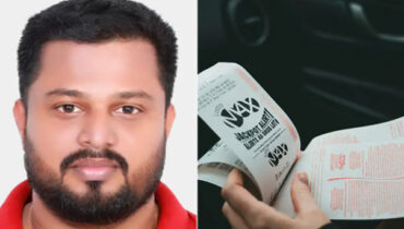 മക്കളുടെ ജനനത്തീയതി ഭാഗ്യമായി, യു.എ.ഇയില്‍ 33 കോടി ലോട്ടറിയടിച്ചത് മലയാളി രാജീവ് അരീക്കാട്ടിന്