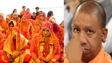 യോഗിയുടെ സമൂഹ വിവാഹ പദ്ധതിയിൽ തട്ടിപ്പ്, വധുക്കൾ സ്വയം മാല ചാർത്തി, 15 പേർ അറസ്റ്റിൽ