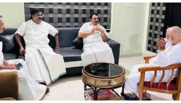 സമസ്ത അധ്യക്ഷനെ വീട്ടിലെത്തി സന്ദർശിച്ച് കെ മുരളീധരൻ, എത്തിയത് തൃശൂരിലേക്കുള്ള യാത്രക്കിടെ