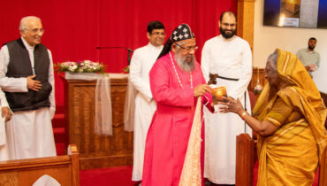 റവ. പി. ചാക്കോയുടെ “യാഗവും ഉടമ്പടിയും ദൈവിക രക്ഷാപദ്ധതിയിൽ” പുസ്തകം ഡോ. എബ്രഹാം മാർ പൗലോസ് പ്രകാശനം ചെയ്തു