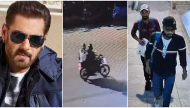 സൽമാന്റെ വീട്ടിലെ വെടിവയ്പ്പ്: അക്രമി സംഘത്തിലെ 2 പേരുടെ ചിത്രങ്ങൾ പുറത്തുവിട്ട് പൊലീസ്, കണ്ടാൽ അറിയിക്കണം
