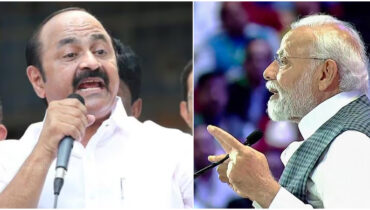 രാജസ്ഥാനില് മോദി പ്രസംഗിച്ചത് വെള്ളത്തിന് തീ പിടിപ്പിക്കുന്ന വര്ഗീയത, തോല്വി ഉറപ്പായ പ്രധാനമന്ത്രി വര്ഗീയ വിഷം ചീറ്റുന്നു: സതീശൻ