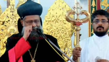 പ്രസംഗത്തിനിടെ ദൈവജനത്തിനു മുമ്പിൽ വിതുമ്പി കുര്യാക്കോസ് മാര്‍ സേവേറിയോസ് മെത്രാപ്പോലീത്ത