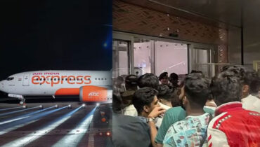 മൊബൈല്‍ ഓഫാക്കി, കൂട്ട അവധിയെടുത്ത് ജീവനക്കാര്‍: എയര്‍ ഇന്ത്യ എക്‌സ്പ്രസിന്റെ സര്‍വീസുകള്‍ റദ്ദാക്കി, പ്രതിഷേധം