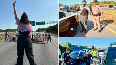 ഫ്ളോറിഡയിലെ ഡിസ്നി വേള്‍ഡിലേക്കുള്ള പ്രവേശനം തടഞ്ഞ പലസ്തീന്‍ പ്രക്ഷോഭകരെ അറസ്റ്റുചെയ്തു