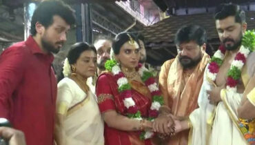 നടന്‍ ജയറാമിന്റെ മകള്‍ മാളവിക വിവാഹിതയായി