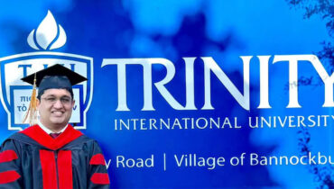 പാസ്റ്റർ വിൽ‌സൺ ഏബ്രഹാമിന് മിനിസ്ട്രിയിൽ ഡോക്ടറേറ്റ്