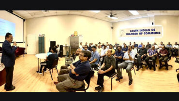 സൗത്ത് ഇന്ത്യൻ യുഎസ് ചേംബർ ഓഫ് കൊമേഴ്‌സ് സെമിനാർ നടത്തി : വ്യവസായ സംരംഭകർക്ക് അറിവും പ്രചോദനവും പകർന്നു 
