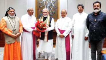 ക്രൈസ്തവർക്ക് എതിരെയുള്ള അക്രമങ്ങളിൽ നീതി തേടി സിബിസിഐ സംഘം പ്രധാനമന്ത്രിയെ കണ്ടു