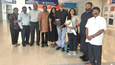 സംവിധായകന് ബ്ലസിക്ക് ഡാളസില് ഊഷ്മള വരവേല്പ്പ്