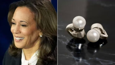 കമലയുടെ കമ്മലില്‍ കുടുങ്ങി സൈബറിടം; വയര്‍ലെസ് ഇയര്‍ഫോണെന്ന് ഒരു കൂട്ടര്‍