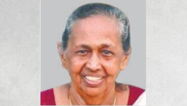 ശോശാമ്മ വർഗീസ് പുത്തൻപറമ്പിൽ നിര്യാതയായി