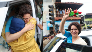 സ്വീകരിക്കാനെത്തിയത് ആയിരങ്ങള്‍ ; ഹൃദയത്തില്‍ നിന്നും നന്ദി പറഞ്ഞ് പ്രിയങ്ക ഗാന്ധി, ‘വയനാട്ടിലെ ജനങ്ങള്‍ക്ക് വേണ്ടി വിട്ടുവീഴ്ചയില്ലാതെ പോരാടും’