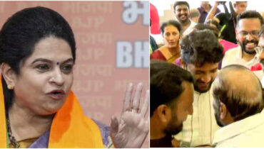 ‘ഞാന്‍ കോണ്‍ഗ്രസ് വിട്ടപ്പോള്‍ എന്റെ അമ്മയെ അധിക്ഷേപിച്ച പയ്യന്‍ അല്ലേ ഈ രാഹുല്‍’; സരിന് കൈ കൊടുക്കാത്തതിൽ വിമർശനവുമായി പത്മജ