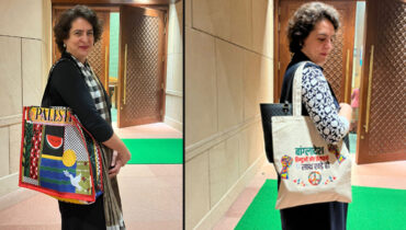 ഇന്നലെ പലസ്തീന്‍ ഇന്ന് ബംഗ്‌ളാദേശ് ; വിവാദക്കൊടുങ്കാറ്റായി പ്രിയങ്കയുടെ ബാഗുകള്‍, പ്രതിഷേധവുമായി ബിജെപി