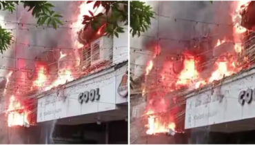 കോഴിക്കോട് ടെക്സ്റ്റയിൽസിൽ വൻ തീപിടിത്തം, ബസ് സ്റ്റാൻഡിനകത്തെ കൂടുതൽ തുണിക്കടകളിലേക്ക് തീ ആളിക്കത്തി, വാഹന ഗതാഗതം നിർത്തി, തീയണക്കാൻ തീവ്രശ്രമം