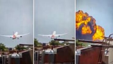 വിമാനം തകർന്ന് വീണത് കോളജ് ഹോസ്റ്റലിലേക്ക്: മരണസംഖ്യ ഉയർന്നേക്കും