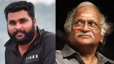 അഖിൽ പി ധർമ്മജന് പിന്തുണയുമായി ശ്രീകുമാരൻ തമ്പി