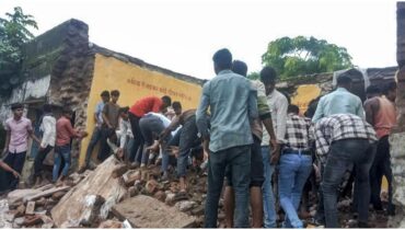 രാജസ്ഥാനിൽ കണ്ണീർ കാഴ്ച, സ്കൂൾ കെട്ടിടത്തിന്റെ മേൽക്കൂര തകർന്നുവീണ് 4 കുട്ടികൾക്ക് ദാരുണാന്ത്യം, 4 പേരുടെ നില ഗുരുതരം; ഉന്നതതല അന്വേഷണം പ്രഖ്യാപിച്ചു