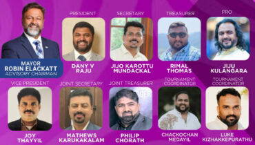 ടിസാക് അന്താരാഷ്ട്ര വടംവലി മത്സരം ഓഗസ്റ്റ് 9 ന്; മേയർ റോബിൻ ഇലക്കാട്ട് അഡ്വൈസറി കമ്മിറ്റി ചെയർമാൻ