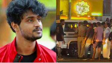 കേന്ദ്രമന്ത്രി സുരേഷ് ഗോപിയുടെ മകൻ മാധവും കോൺഗ്രസ് നേതാവും തമ്മിൽ നടുറോഡിൽ തർക്കം; മാധവ് സുരേഷിനെ പൊലീസ് കൊണ്ടുപോയി