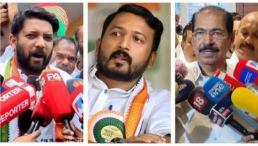 രാഹുലിനെതിരായ സസ്പെൻഷൻ  നടപടി കൂട്ടായ തീരുമാനമെന്ന് സണ്ണി ജോസഫ്, ‘ശക്തമായ നടപടി’യെന്ന് ഷാഫി