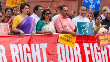 ‘വോട്ട് കൊള്ള’ രാജ്യതലസ്ഥാനത്ത് ഇന്ത്യാ സഖ്യത്തിന്റെ പ്രതിഷേധം ഇന്ന്, 300-ലധികം എം.പിമാർ പങ്കെടുക്കും