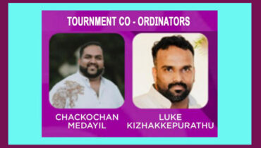ടിസാക്ക് അന്താരാഷ്ട്ര വടംവലി മത്സരം: ചാക്കോച്ചന്‍ മേടയില്‍, ലൂക്ക് കിഴക്കേപ്പുറത്ത് കോ-ഓര്‍ഡിനേറ്റര്‍മാര്‍