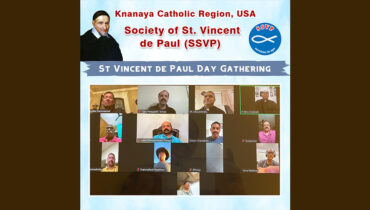 ക്‌നാനായ റീജിയന്‍ വിന്‍സെന്റ് ഡി പോള്‍ ദിനം ആചരിച്ചു