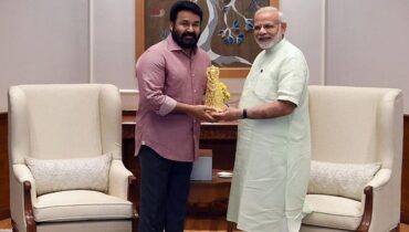 ദാദാ സാഹേബ് ഫാൽക്കെ പുരസ്കാരം; മോഹൻലാലിനെ അഭിനന്ദിച്ച് പ്രധാനമന്ത്രി നരേന്ദ്രമോദി, മോഹൻലാൽ അഭിനയ മികവിന്റെ പ്രതീകം