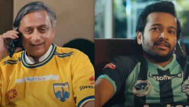 തരൂരിൻ്റെ ഇംഗ്ലീഷിനോട് പടവെട്ടി ബേസിൽ; ഇടഞ്ഞ കൊമ്പന്റെ കൃഷ്ണമണിയിൽ തോട്ടി കയറ്റി കളിക്കല്ലെന്ന് ശശി തരൂർ