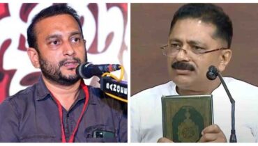 ‘പികെ ഫിറോസ് ലീഗിന്‍റെ സെയില്‍സ് മാനേജർ, ദോത്തി ചലഞ്ചിലും തട്ടിപ്പ്’; ഖുര്‍ആൻ ഉയർത്തി സത്യം ചെയ്ത് ജലീല്‍, രാഹുൽ മാങ്കൂട്ടത്തിലിനും വിമർശനം