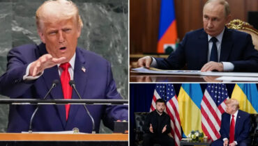 ‘റഷ്യ പിടിച്ചെടുത്ത ഭൂപ്രദേശങ്ങള്‍ മുഴുവനും തിരിച്ചുപിടിക്കാന്‍ യുക്രെയ്‌ന് സാധിക്കും’ ; സെലെന്‍സ്‌കിയുമായി കൂടിക്കാഴ്ച നടത്തി ട്രംപ്