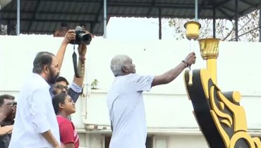 ഇനി പൂരം ട്രാക്കിൽ; കേരള സ്കൂള് കായികമേളയ്ക്ക്  തിരിതെളിഞ്ഞു