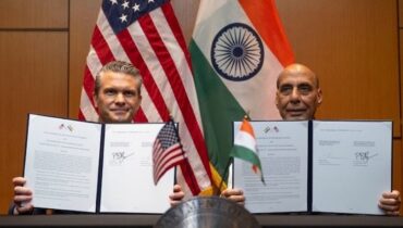തദ്ദേശീയ ഉൽപ്പാദനം, സുരക്ഷ എന്നിവ വർദ്ധിപ്പിക്കുന്നു; ഇന്ത്യയും യുഎസും 10 വർഷത്തെ പ്രതിരോധ കരാറിൽ ഒപ്പുവച്ചു
