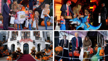 ഒരിടത്ത് ഷട്ട്ഡൗണ്‍ ആധികള്‍;  മറ്റൊരിടത്ത് ഹാലോവീന്‍ ആഘോഷം പൊടിപൊടിച്ച് ട്രംപും മെലാനിയയും, വൈറ്റ് ഹൗസിന് ആഘോഷരാവ്