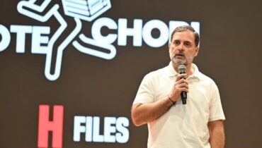 ഹരിയാനയിൽ വൻ അട്ടിമറി; കോൺഗ്രസിനെ തോൽപ്പിക്കാൻ വൻ ഗൂഢാലോചന, 25ലക്ഷം കള്ളവോട്ടുകൾ നടന്നു –  രാഹുൽ ഗാന്ധി