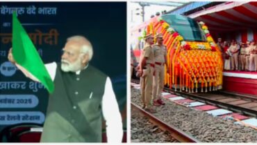 എട്ട്  മണിക്കൂർ 40 മിനിറ്റിൽ ഇനി ബെംഗളൂരുവിലെത്താം; എറണാകുളം-ബെംഗളൂരു വന്ദേഭാരത് പ്രധാനമന്ത്രി ഫ്‌ളാഗ് ഓഫ് ചെയ്തു