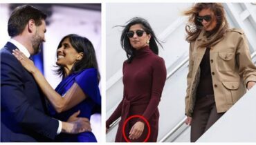 വിവാഹമോതിരമില്ലാത്ത ചിത്രങ്ങൾ! അഭ്യുഹങ്ങൾക്ക്  ഉഷ വാൻസിന്റെ തകർപ്പൻ മറുപടി,  ‘പാത്രം കഴുകിയും കുഞ്ഞുങ്ങളെ കുളിപ്പിച്ചും മോതിരം മറന്നു’