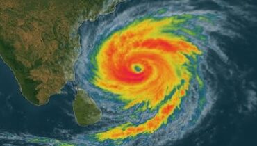 ഡിറ്റ് വാ ചുഴലിക്കാറ്റ് ഇന്ത്യൻ തീരത്തേക്കെന്ന് റിപ്പോർട്ട്; തമിഴ്നാട്ടിലെ അഞ്ച് ജില്ലകളിലും റെഡ് അലർട്ട്, ശ്രീലങ്കയില്‍ അടിയന്തരാവസ്ഥ